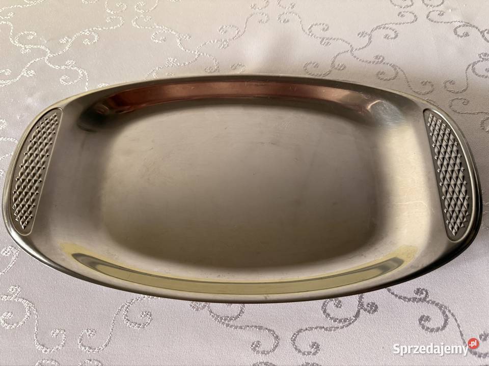 Taca do serwowania metalowa chromowana 37 Czerwionka-Leszczyny