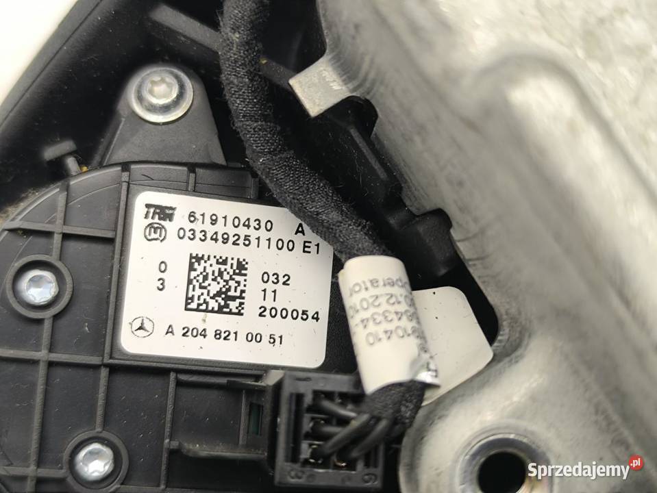 PODUSZKA KIEROWCY AIR BAG MERCEDES EKLASA W212 osobowe