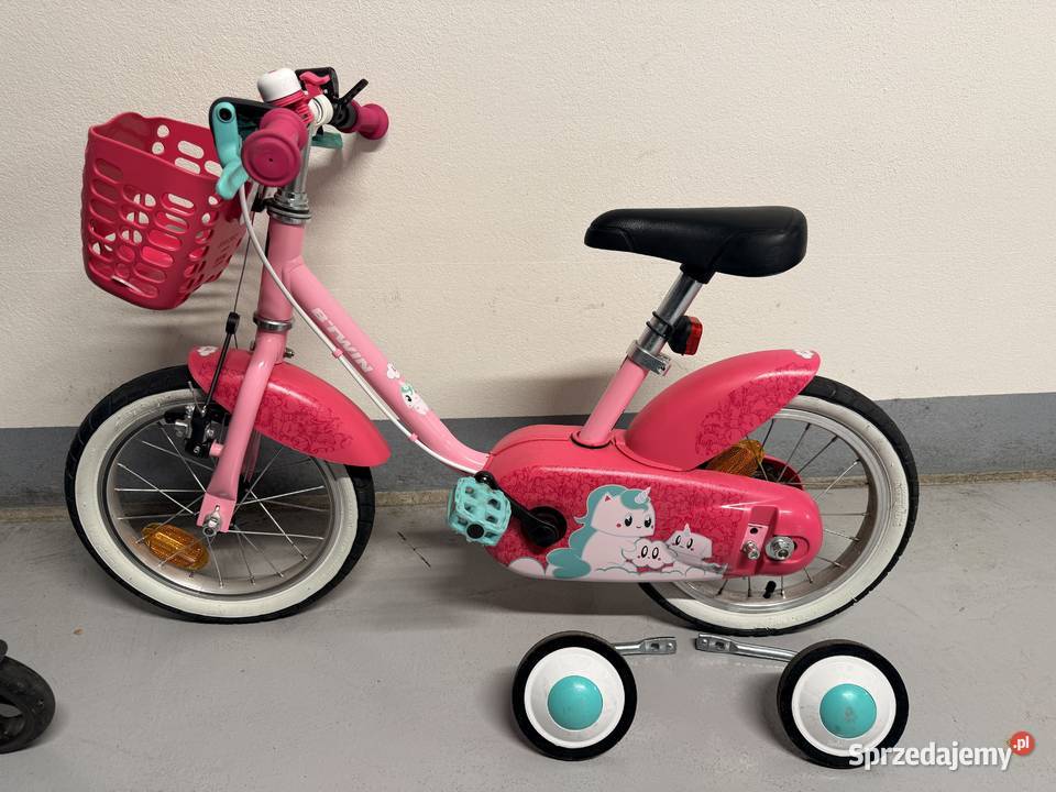 Rowerek dziecięcy z kółkami bocznymi Btwin Warszawa