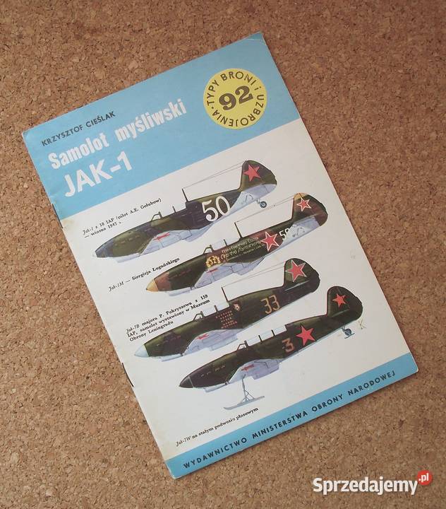 W Cieślak Samolot myśliwski 1 militaria, broń, wojskowość Książki naukowe i popularnonaukowe Warszawa sprzedam