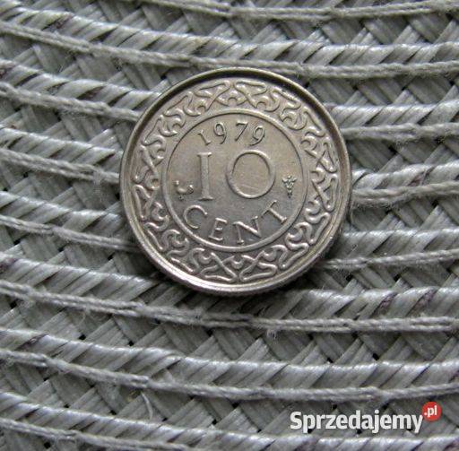 Surinam 10 Cent 1979r wielkopolskie Kalisz
