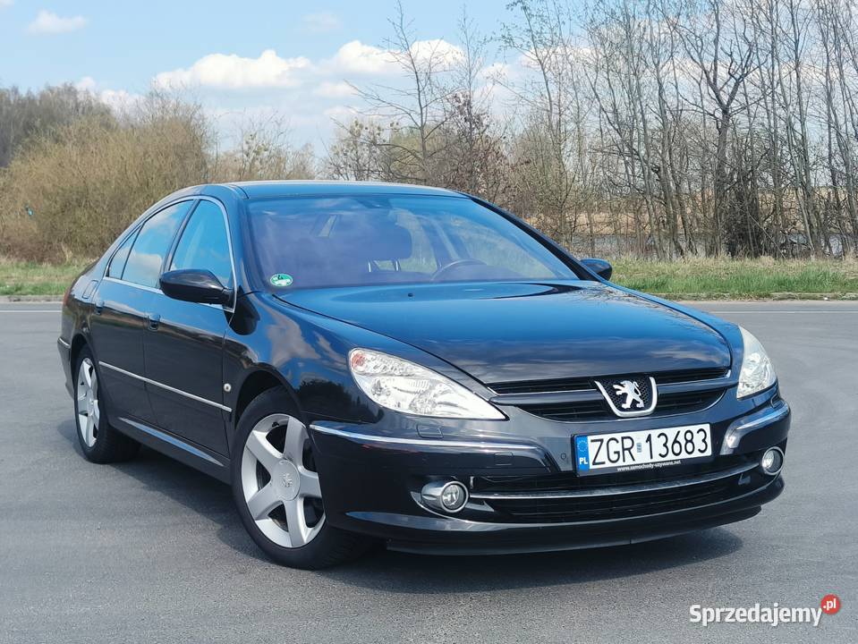 Peugeot 607 2006 LIFT skóra zadbany zar w zachodniopomorskie Gryfino