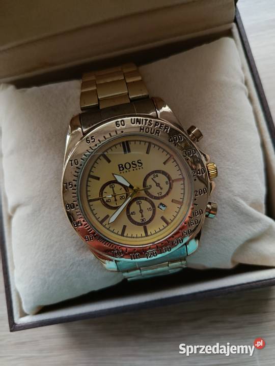 Zegarek męski Hugo Boss elegancki gruba Białystok