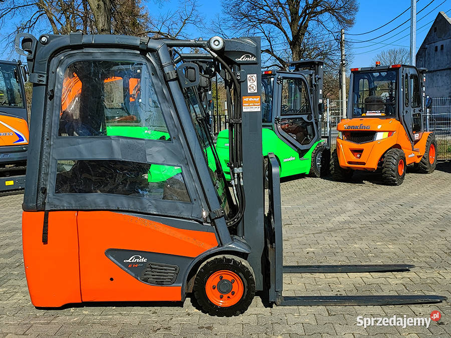 Wózek widłowy elektryczny Linde E1402 14 t Linde Kęty