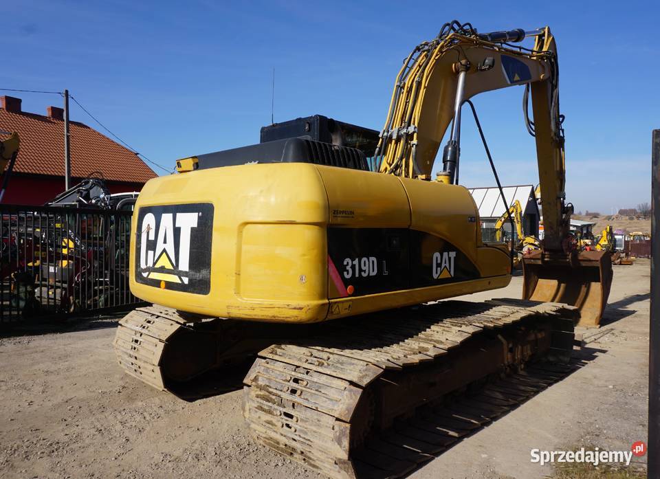 Koparka gąsienicowa CAT 319 D 2011