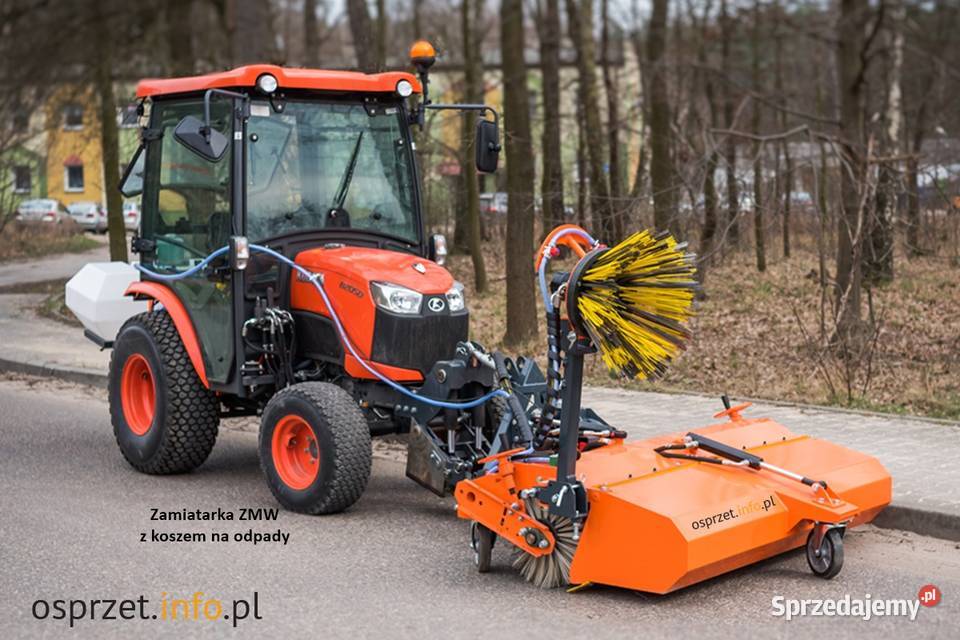 Zamiatarka WOM HYDRAULIKA z pojemnikiem do Gdynia sprzedam