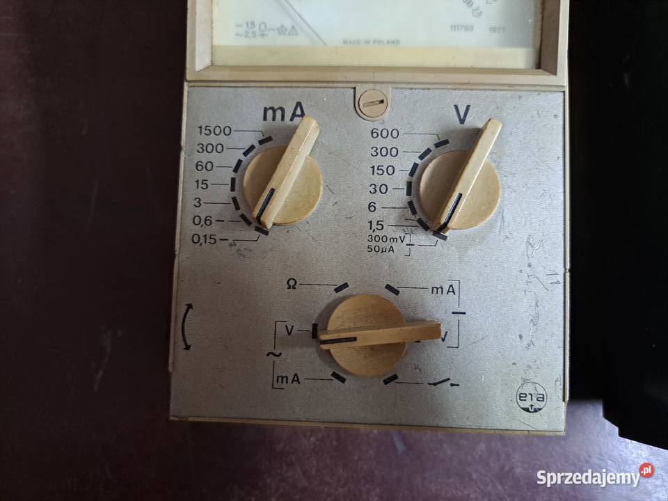 Multimetr miernik analogowy prl zsrr 2 Starachowice