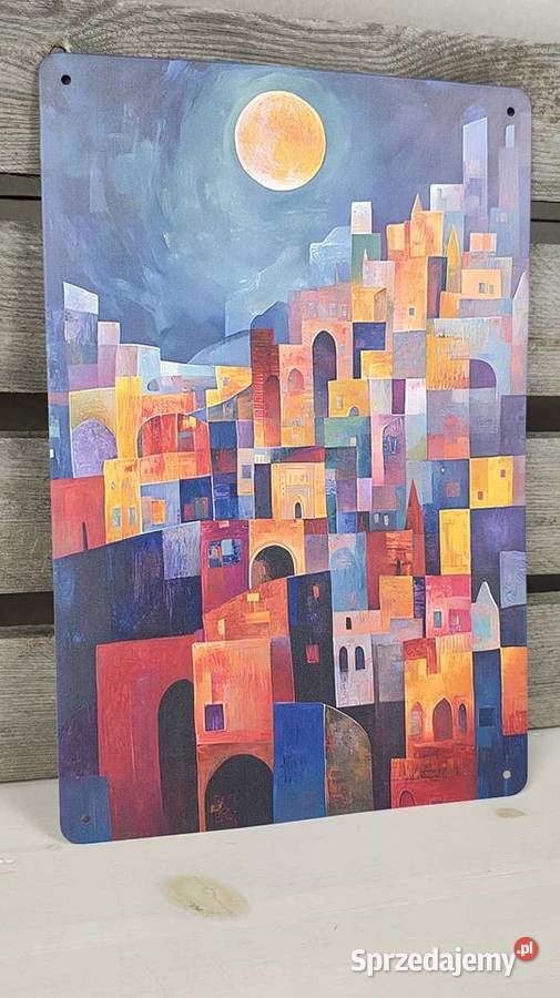 Tabliczka metalowa Łódź sprzedam