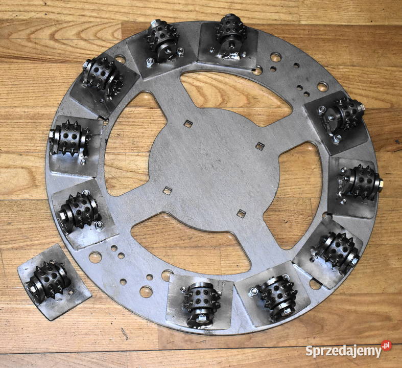 Groszkowanie betonu kamienia asfaltu