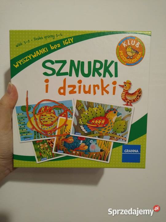 Klub Przedszkolaka Wyszywanki bez igły Sznurki i zachodniopomorskie Szczecin sprzedam