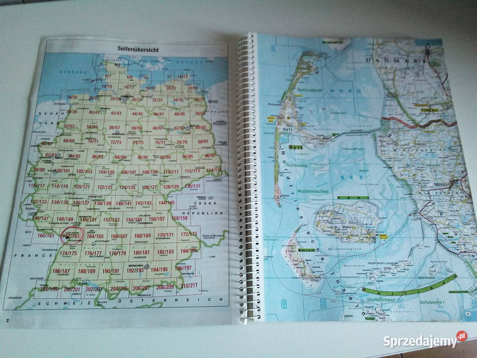 Atlas Niemcy Europa ADAC Maxi 20172018 Wałbrzych