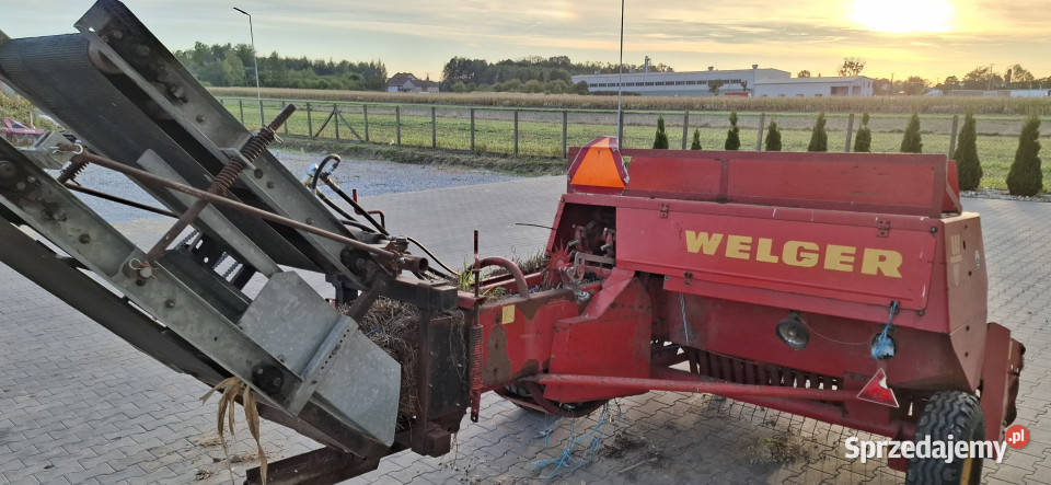 Prasa kostkująca WELGER AP 52 nieuszkodzony Oraczew