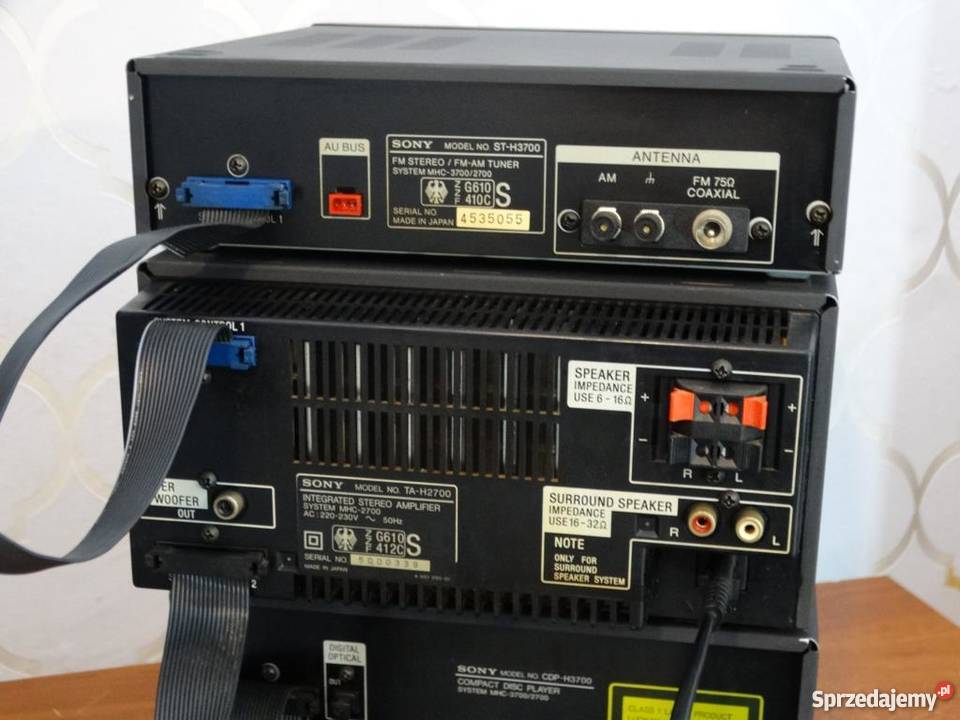 Wieża Sony MHC2700 duży zestaw WYSYŁKA Jasło
