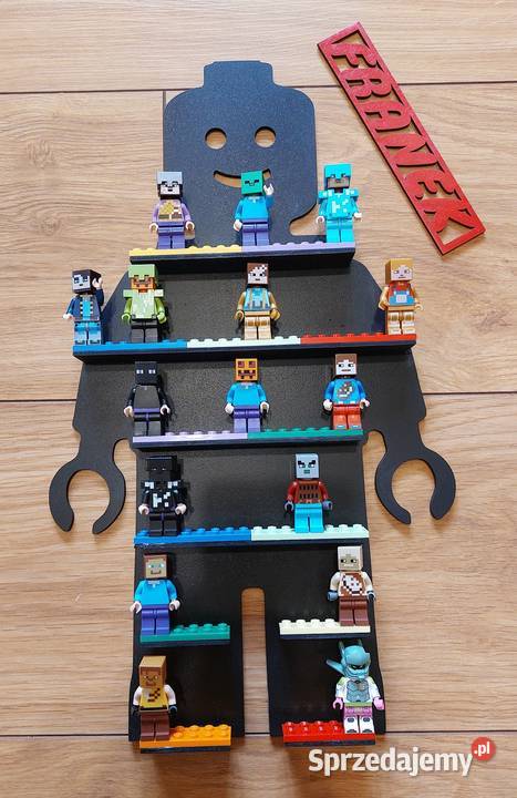 Półka na ludziki lego z dowoln imieniem wys 40 Pozostałe Siedlce
