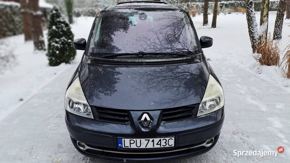 Renault Grand Espace 20 dCi Espace 25th EURO 4 szary Grand Espace Kolonia Góra Puławska