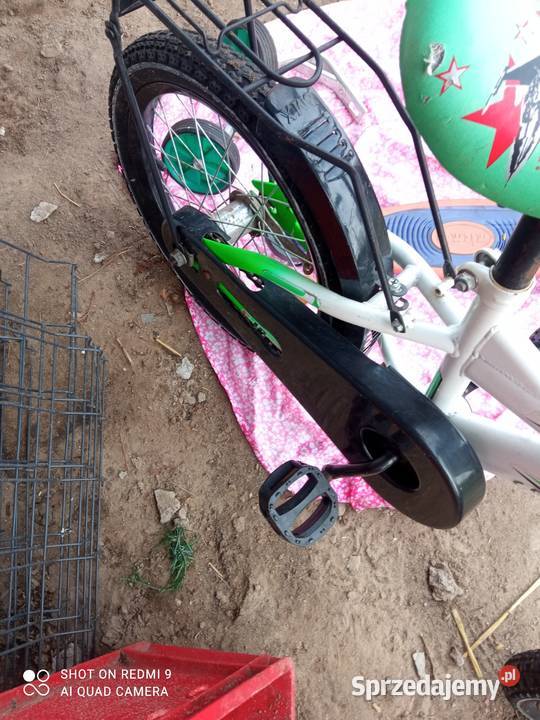 Rowerek dziecięcy bmx 16 plus hulajnoga 10kg Radomyśl Wielki