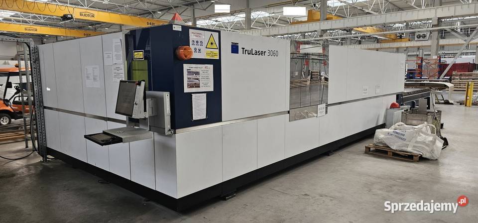 TRUMPF TruLaser 3060 L66 fiber kujawsko-pomorskie Toruń sprzedam