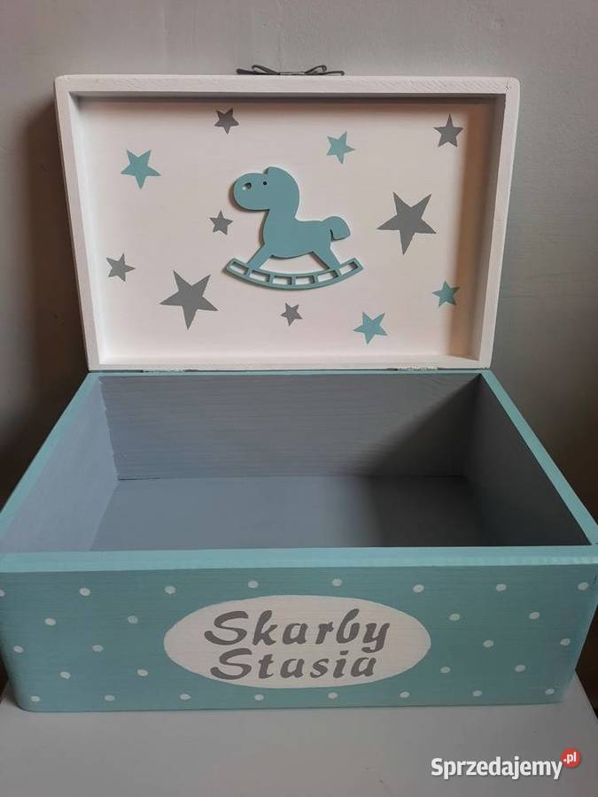 Kuferek chłopca z imieniem miś konik na Kędzierzyn-Koźle sprzedam