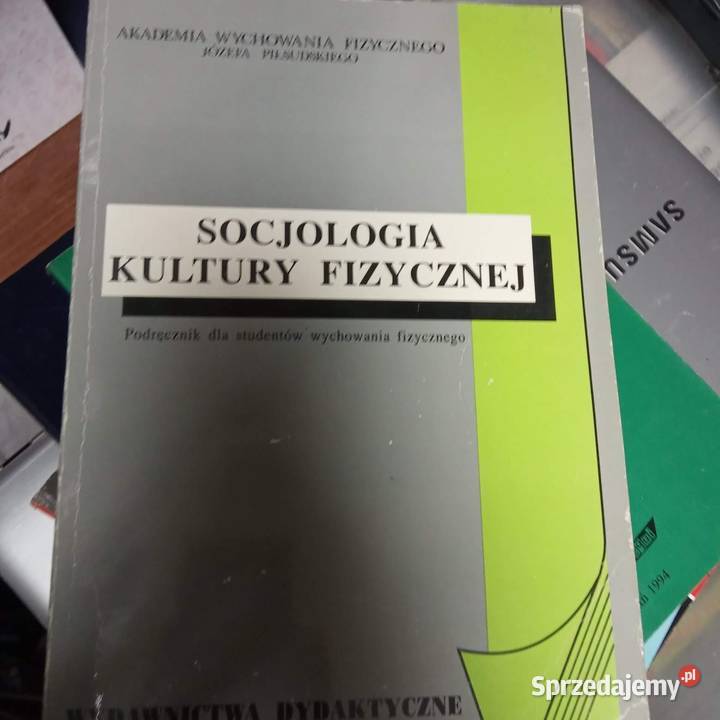 Socjologia kultury fizycznej kolekcja książki Warszawa sprzedam