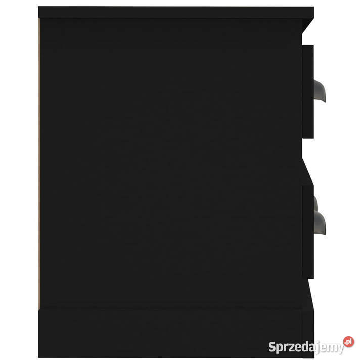 Szafka pod TV czarna 100x355x45 materiał
