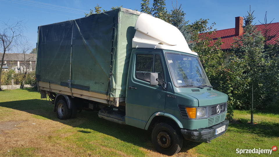 Mercedes 409D KACZKA Bliźniak Winda Alu burty 3500kg Mercedes-Benz mazowieckie Przytyk
