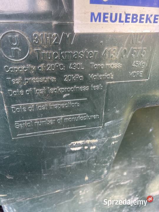 Mobilny zbiornik paliwa 430l Stalowa Wola sprzedam