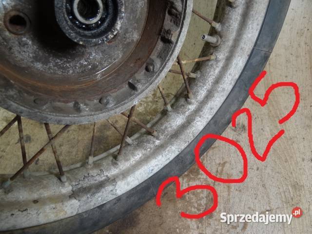 Felga rafka obręcz mz es 2500 aluminiowa org DDR Żary sprzedam