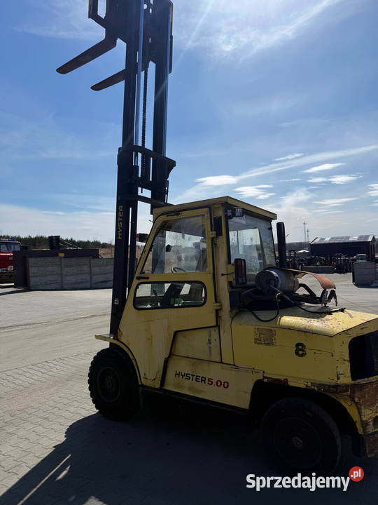 wózek widłowy HYSTER H500XM 5000 przesuw kabina Hyster Działoszyn