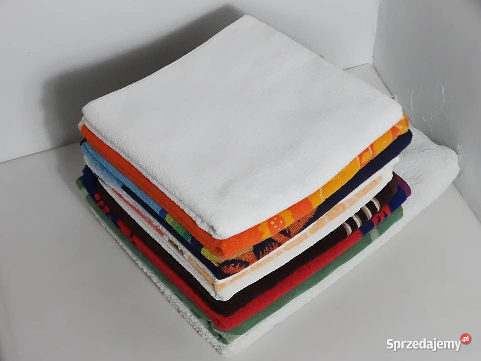 Zestaw 10 solidnych ręczników bawełnianych Różne Biłgoraj sprzedam