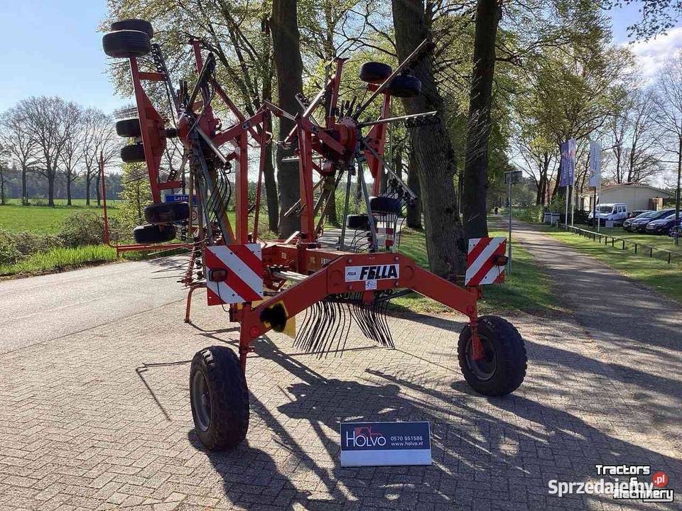 Zgrabiarka dwu karuzelowa Fella TS 800 Łomża