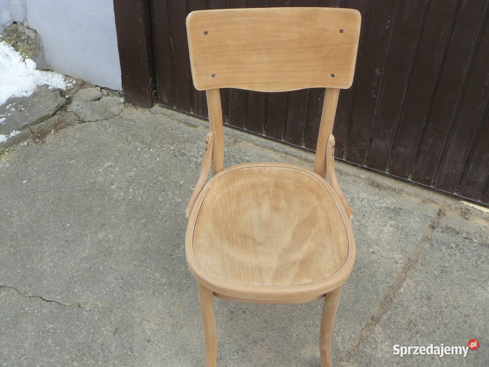 Stare krzesła gięte sygnowane Bondyrz Nowy Sącz