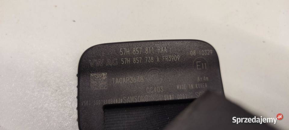 VW TAYRON PAS BEZPIECZEŃSTWA LEWY TYŁ 57H857811 dolnośląskie