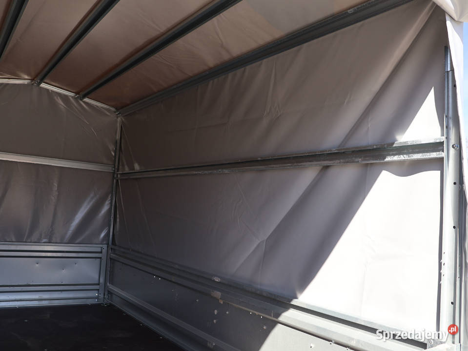 Przyczepka samochodowa TEMARED PRO 2612R 264x126 burtowe Sieradz