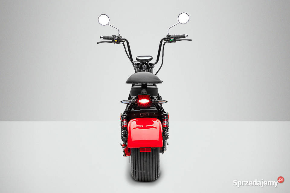 HULAJNOGA SKUTER ELEKTRYCZNY 1500W Lit czerwono Łańcut