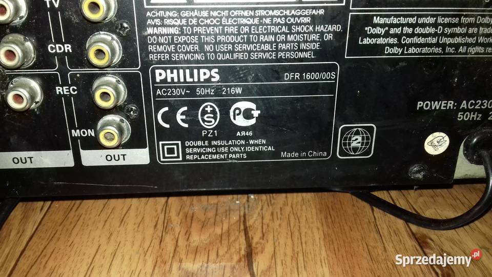 Unitra Tosca 303 Philips DFR 1600 Bytom