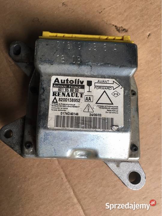 Sensor Airbag laguna 2 8200138952 Pozostałe Chojnice