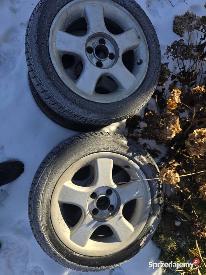 Komplet kół alu 16 z oponami zimowymi OPEL 4X100 Samochodowe Opony i felgi