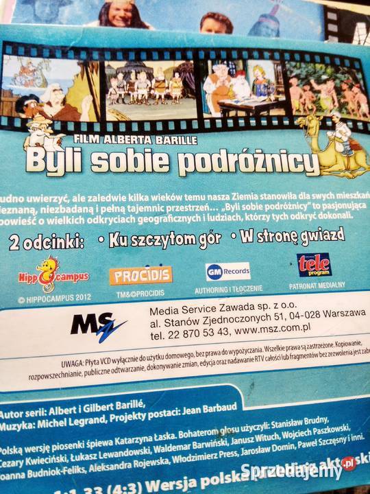 Byli sobie podróżnicy księgarnie Warszawa animowany
