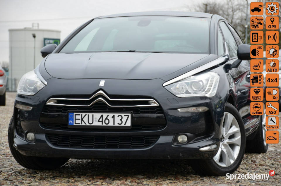 Citroen DS5 Zarejestrowany 20HDI Hybrid4 200 Kutno