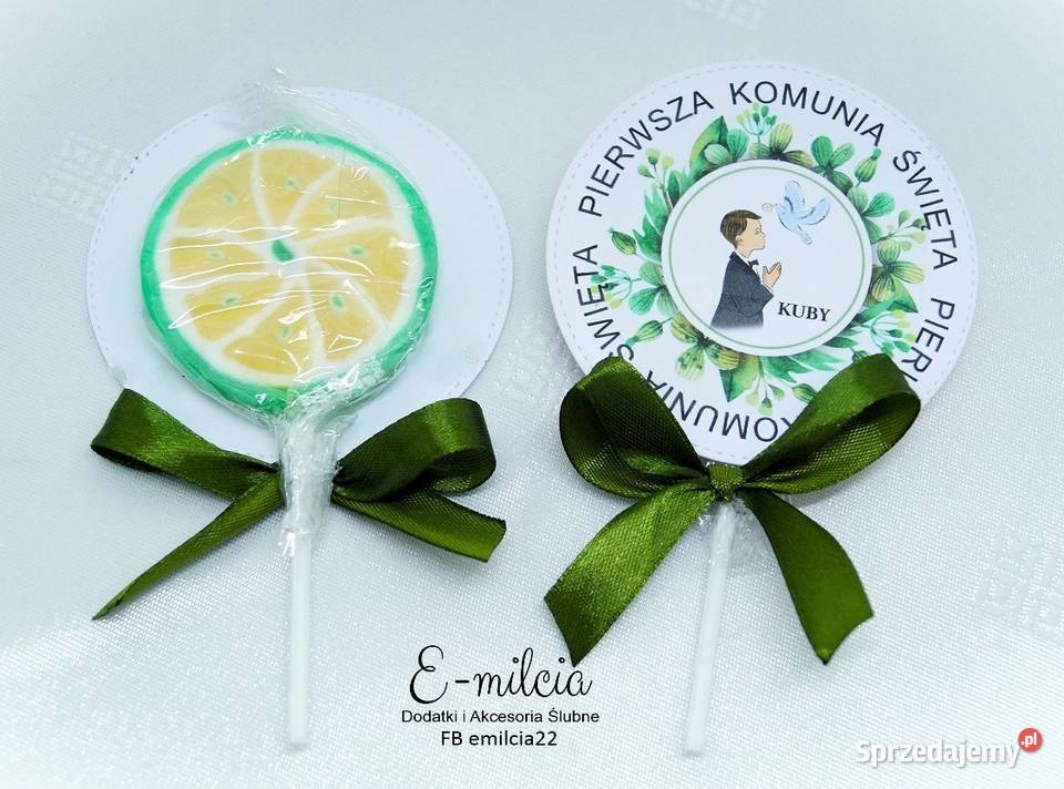 Podziękowania Gości z okazji I Komunii Św Duże Zielona Góra