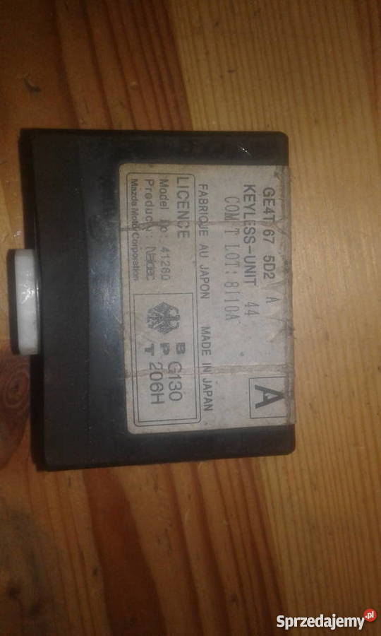 MODUL STEROWNIK MAZDA 323F GE4T 67 5D2 Pozostałe Margonin