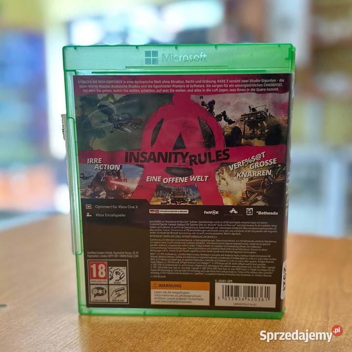 Gra na Xbox One Rage 2 warmińsko-mazurskie Elbląg