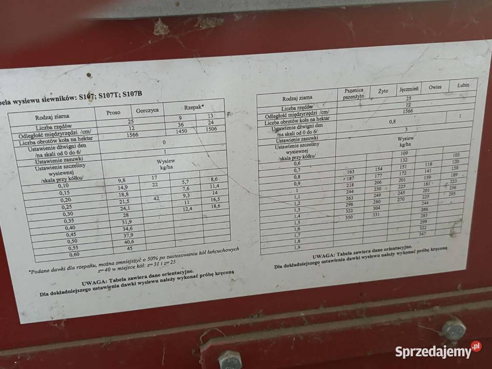 Siewnik Meprozet Grębów