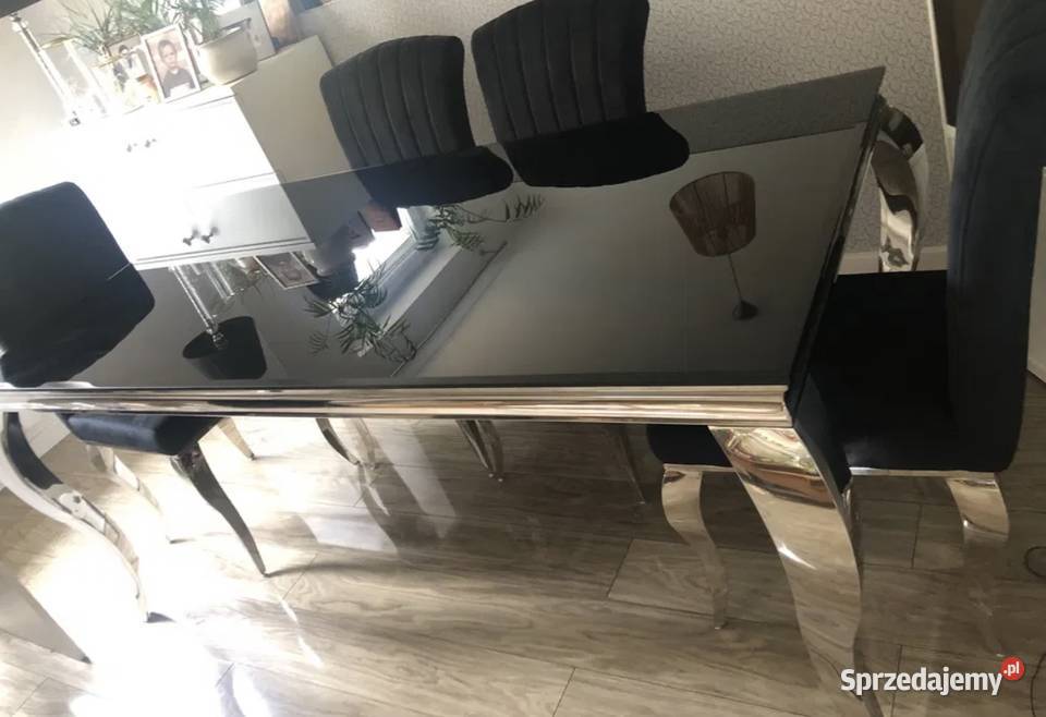 Komplet do jadalni stół i 6 krzeseł