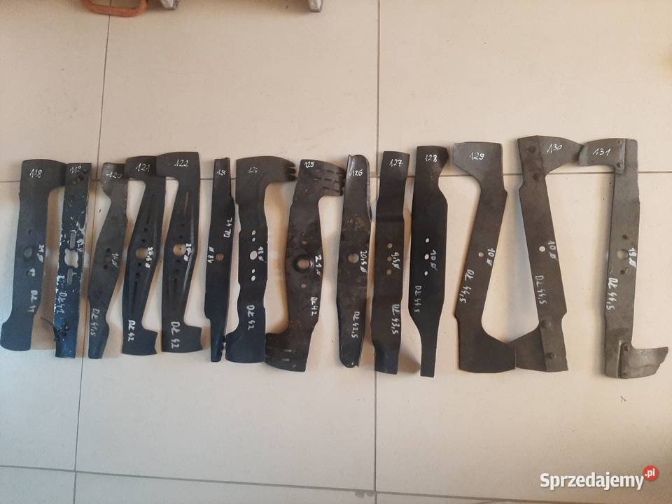 Noże do kasiarki traktorka używane oryginalne Strzyżów sprzedam