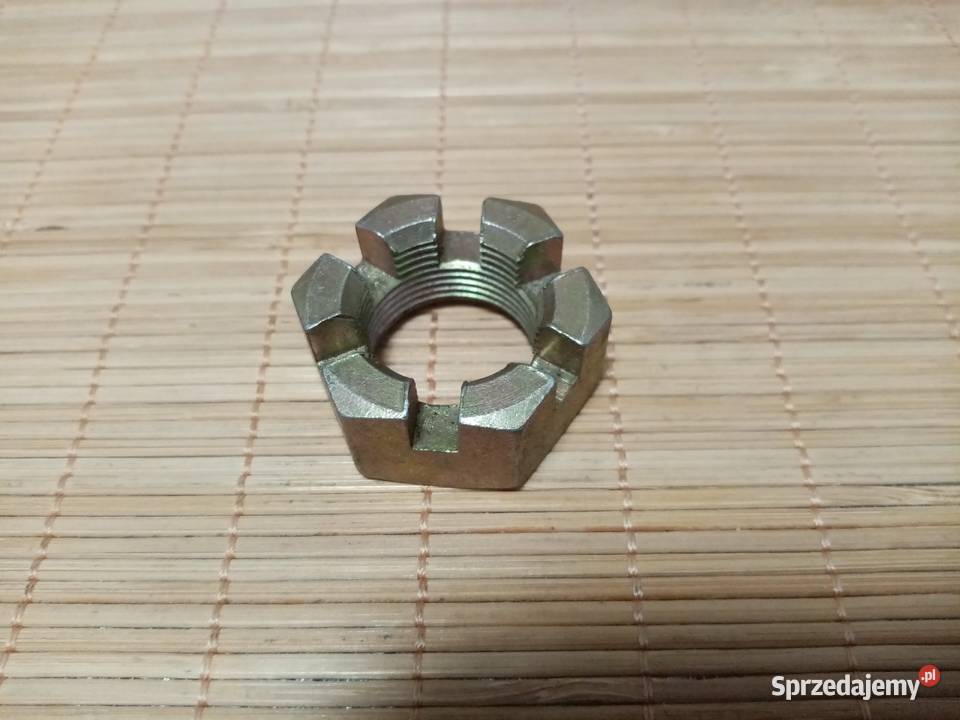 Nakrętka koronkowa M24x15 na klucz 36mm Łódź