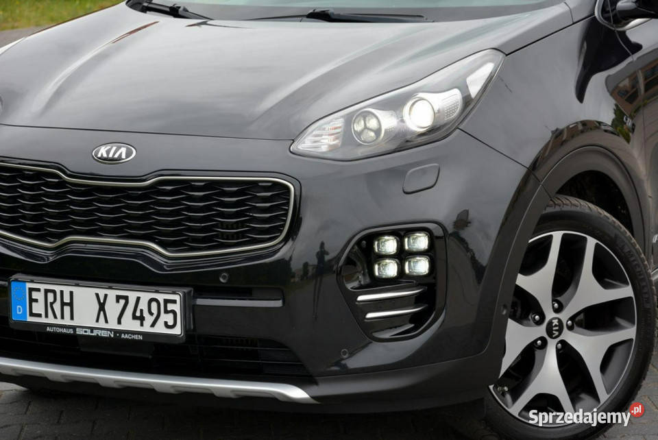 Kia Sportage GTLine Radar Navi Kamera Panorama ASR (kontrola trakcji) Ostrów Mazowiecka