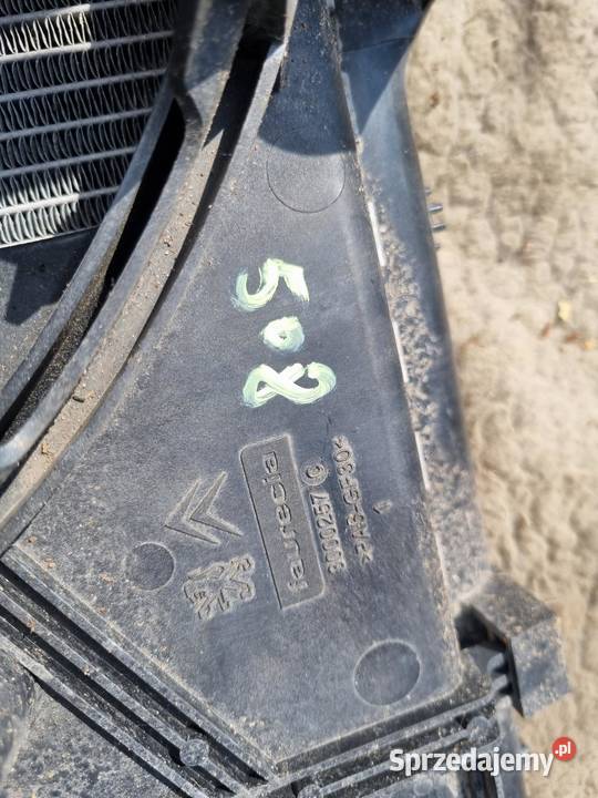 KOMPLET CHŁODNIC PEUGEOT 508 I 20 HDI 9687359980