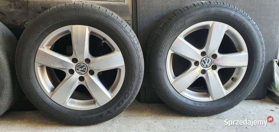 Koła alufelgi VW Tiguan 5x112 17 z GoodYear 235 Jaworzno