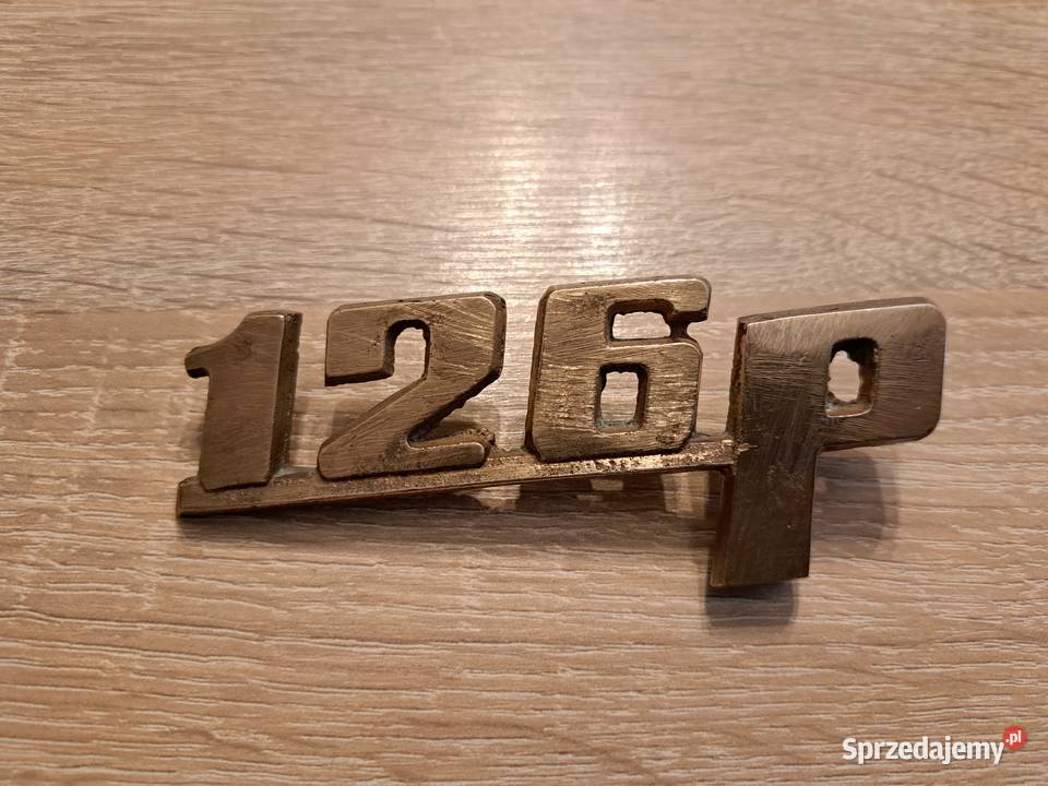 Logo znaczki Fiat 125p 126p Syrena wielkopolskie Leszno